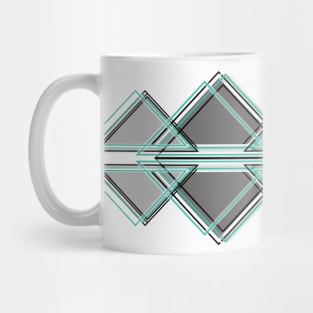 abstract triangle Mug